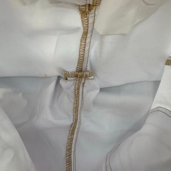 True Religion Jeans Women's 29 Optic White Becca Mid Rise Bootcut Western NWT - Picture 10 of 16